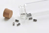 200 pcs Gunmetal Black Bead Chain Ends Connector Clasps For Bead Chain Sized 1-1.5mm A2815