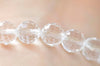 One Strand 96 Facets Glass Beads Crystal Disc Ball 6mm/8mm/10mm/12mm