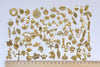 Antique Gold Fancy Charms Mixed Styles Set of 100 A206