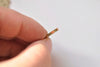 Raw Brass/Gold/Silver Happy Smile Icon Thick Connectors Set of 2