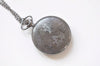 Large Black Cover Round Pocket Watch Pendant Set of 1 A6641