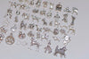 Antique Silver Dog Pet Themed Charms Mixed Styles Set of 50