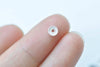4 pcs 925 Solid Sterling Silver Spacer Discs Beads Size 5mm/6mm/7mm/8mm