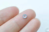 4 pcs 925 Solid Sterling Silver Spacer Discs Beads Size 5mm/6mm/7mm/8mm