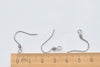 Stainless Leverback Earwire Kidney Earring Findings Supplies