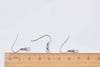 Stainless Leverback Earwire Kidney Earring Findings Supplies