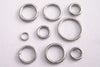 304 Stainless Steel Open Unsoldered Jump Rings Various Sizes Available Set of 50