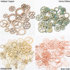 Bulk Gear Charms Collection Wheel Parts Pendants Mixed Color And Style 100g (3.5oz)
