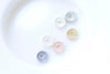4 pcs 925 Solid Sterling Silver Spacer Discs Beads Size 5mm/6mm/7mm/8mm