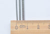 6.6ft (2m) of Stainless Steel Round Snake Cobra Chain 1.2mm/1.5mm/2.4mm/3.2mm