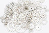 Bulk Gear Charms Collection Wheel Parts Pendants Mixed Color And Style 100g (3.5oz)