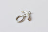 2 Sets 925 Sterling Silver Toggle Clasps Silver/Platinum/Gold/Rose Gold