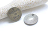 Antique Bronze Believe In Love Round Charms 20mm Set of 10