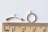 2 Sets 925 Sterling Silver Toggle Clasps Silver/Platinum/Gold/Rose Gold