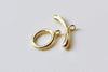 2 Sets 925 Sterling Silver Toggle Clasps Silver/Platinum/Gold/Rose Gold