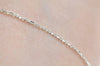 Polished 925 Sterling Silver Textured Oval Chain 0.9mm-2.8mm