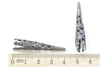 50 pcs Antiqued Copper Filigree Cone Long Bead Caps 8x41mm A7246