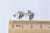 Stainless Steel 3D Charms Pendants Heart Leaf Shrimp Scallop Corn