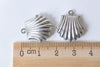 Stainless Steel 3D Charms Pendants Heart Leaf Shrimp Scallop Corn