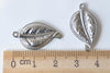 Stainless Steel 3D Charms Pendants Heart Leaf Shrimp Scallop Corn