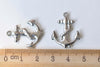 Stainless Steel 3D Charms Pendants Heart Leaf Shrimp Scallop Corn