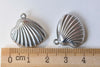 Stainless Steel 3D Charms Pendants Heart Leaf Shrimp Scallop Corn