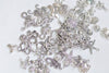 Antique Silver Ocean Themed Charms Sea Star Horse Octopus Mixed Styles Set of 60 A5647
