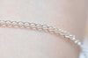 Polished 925 Sterling Silver Curb Chain 2.5mm Silver/Gold/Platinum
