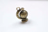 10 pcs Rotating Globe Geography Charms Pendants 12.5x17mm Various Colors