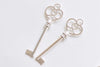 10 pcs Skeleton Key Charms Pendants 20x62mm