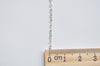 3.3 ft (1m) Polished 925 Sterling Silver Flat Oval Cable Chain Size 1.75mm
