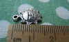 30 pcs Antique Silver Lovely Sun Face Charms 15mm A6580