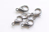 50 pcs Bronze Silver Gold Gunmetal Platinum Black Lobster Claw Clasps
