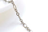 16ft (5m) Antique Bronze Brass Long And Short Oval Flat Chain 3x6mm A6375