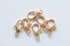 50 pcs Bronze Silver Gold Gunmetal Platinum Black Lobster Claw Clasps