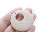 10 pcs Unfinished Round Wood Chips Earring Pendants Beads Findings
