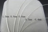 Polished 925 Solid Sterling Silver half hard Round Wire