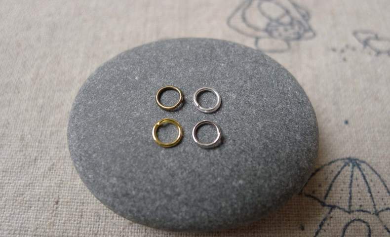 500 pcs of Metal Jump Rings Size 4mm 25gauge Various Sizes Available