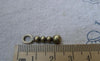 20 pcs of Antique Bronze Bead Ball Charms 6x24mm A7727