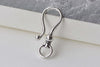 10 pcs Antiqued Silver Hooks Charms Connectors A8539