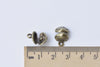 Antique Bronze Scallop Shell Pearl Charms Set of 20 A8547