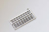 Chinese Abacus Charms Pendants Antique Silver Finish Set of 6 A8440