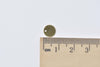 100 pcs Raw Brass Flat Round Blank Disc Thick Charms 8mm A8560