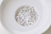 200 pcs Silver Plated Brass Jump Rings 6mm 19gauge A8597