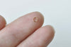 300 pcs Anti Tarnish 18K Gold Plated Brass Jump Rings 3mm 25G A8601