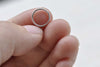 300 pcs Silver Plated Thick Iron Jump Rings 10mm 19G A8625