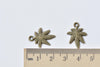Antique Bronze Tropical Pot Leaf Charms Set of 20 A8475