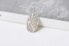 Oval Tree Branch Connector Antique Bronze Silver Charms Set of 10