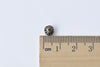 100 pcs Antique Bronze Filigree Ball Spacer Beads 6mm A8536