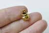 10 pcs Antique Gold Censer Charms Cooking Pot Pendants 8x11mm A8671